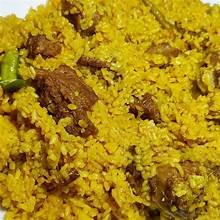Beef Khichuri, rice and lentils cooked with tender beef
